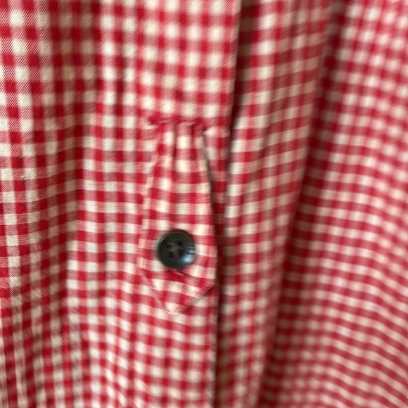 Rag and Bone loose fit button down gingham - Picture 3 of 4